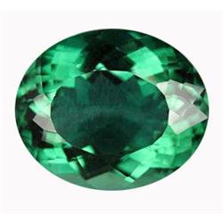 14.85ct  Deep Green Oval Cut Amethyst (GEM-15550)