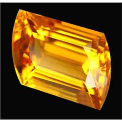 30.05ct Wonderful Fancy Shape Top Golden Yellow Citrine (GEM-15614)