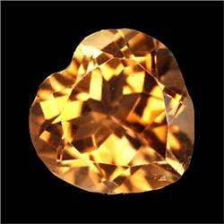 4.45ct Attractive Heart Imperial Natural Topaz Unheated (GEM-15619)