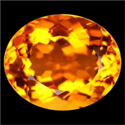 24.20ct  Dazzing Oval Cut Golden Yellow Citrine (GEM-15626)