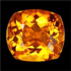 29.25ct First Class Cushion Top Golden Yellow Citrine (GEM-15678)