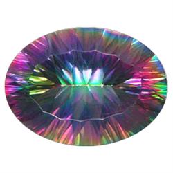 29.70ct  Blazing Rainbow Color Mystic Topaz Brazil (GEM-15720)