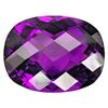 Image 1 : 45.30ct  Bewitching Oval Checkerboard Purple Amethyst (GEM-15751)