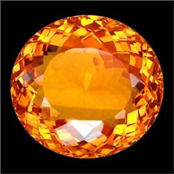 41.15ct  Charming Oval Madeira Citrine (GEM-15761)