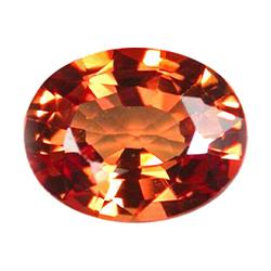 1.44ct  Charming Orange Sapphire Oval VVS (GEM-15780)