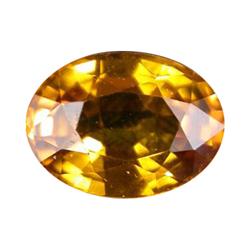 1.19ct  Charming  Golden Sapphire Ceylon VVS (GEM-15781)