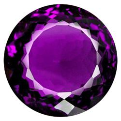 32.65ct  Wonderful Round Purple Amethyst (GEM-15793)