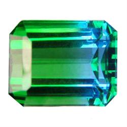 36.00ct  Gracefully Emerald Cut Bi Color Quartz (GEM-15797)