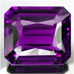 75.10ct  Uncommon Octagon Purple Amethyst (GEM-15827)
