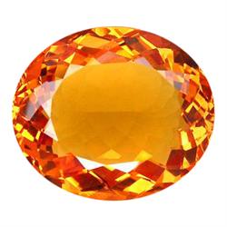 75.20ct  Vivacious Oval Madeira Citrine (GEM-15828)