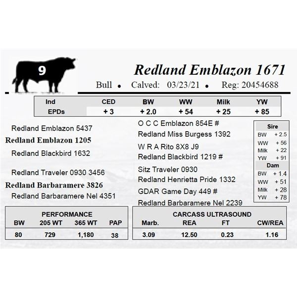 Redland Emblazon 1671