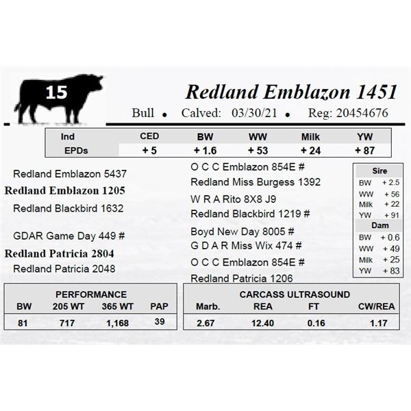 Redland Emblazon 1451