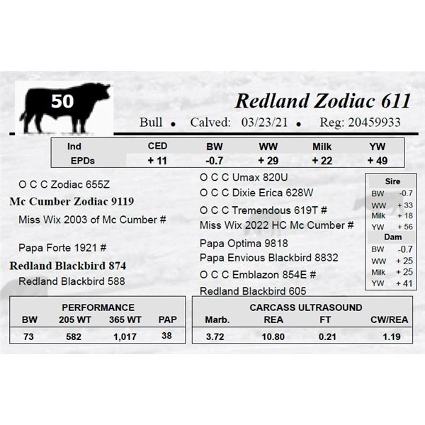 Redland Zodiac 611