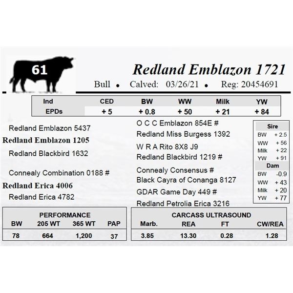 Redland Emblazon 1721