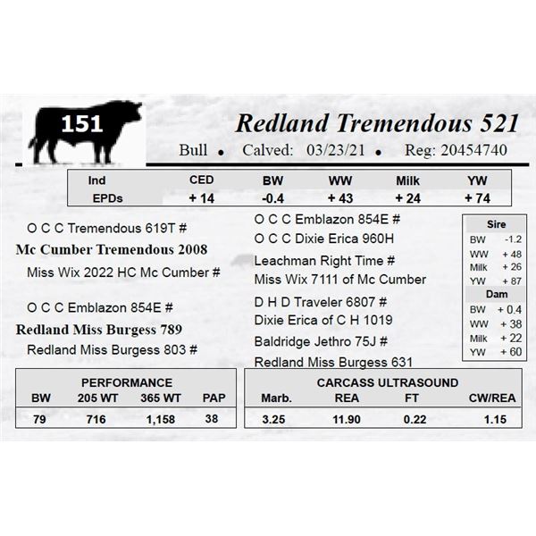 Redland Tremendous 521