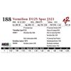 Image 1 : VERMILION D125 SPUR J321