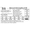 Image 1 : Marcys Scale Crusher 2138