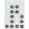 Image 2 : Uni-save coin holder w/ 56 5 cent coins 1950-1990 w/ new 5 cent unopened coin holder