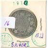 Image 1 : 1910 silver 50 cents