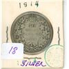Image 1 : 1914 silver 50 cents