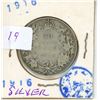 Image 1 : 1916 silver 50 cents