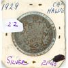 Image 1 : 1929 silver 50 cents