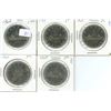 Image 1 : 5 1968 Canada dollars