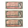 Image 1 : 3 CDN 1954 $2 BILLS