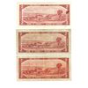 Image 2 : 3 CDN 1954 $2 BILLS