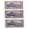 Image 2 : 3 CDN 1954 $10 BILLS