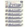 Image 2 : 6 CDN 1971 $10 BILLS UNC + SEQUENTIAL