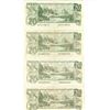 Image 2 : 4 CDN 1979 $20 BILLS