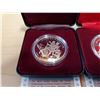 Image 2 : 1990 + 1986 SILVER $1 COINS