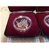 Image 2 : 1990 + 1994 SILVER $1 COINS