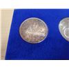 Image 2 : 1966  CDN SILVER DOLLAR + 1966 CHURCHILL COIN IN BOX