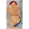 Image 2 : Vintage "Reliable" Hard Plastic Porky Pig Coin Bank/stopper