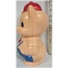 Image 3 : Vintage "Reliable" Hard Plastic Porky Pig Coin Bank/stopper