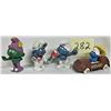 Image 4 : Lot of 10 Burger King & Smurfs Collectible Vintage Toys