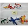 Image 1 : Lot of 5 Mattel Disney Pixels Die Cast Metal Planes