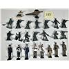 Image 1 : Lot of 24 Vintage Military Action Figures - Hong Kong Greece