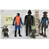 Image 1 : Lot of 5 Vintage 1978 Original Star Wars Action Figures - 2 Yoda, Darth Vader, Walrus Man, Hammer He