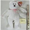 Image 1 : 1998 TY Plush Beanie Baby Bear "Halo" - All Tags Mint