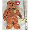 Image 1 : 2002 Ty Plush Beanie Baby Bear "Teddy" - All Tags Mint