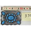 Image 1 : Fancy Pewter & turquoise Belt Buckle
