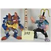 Image 1 : 2 Original 1990 TMNT Action Figure Wing Nut - Scumbnag