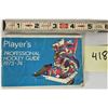 Image 1 : Rare "Players" Professional Hockey Guide 1973-74