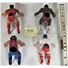 Image 2 : 4 1985 Titan Sports Thumb Wrestlers Action Figures
