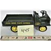Image 2 : 6" Metal "John Deere" Parts Express Toy Truck