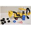 Image 2 : 2 Town "Construction" Lego Sets 1984 #6686 Backhoe 2009 7630 Front-End Loader