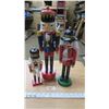 Image 1 : 3 wooden nutcrackers